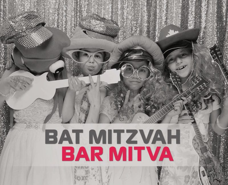 bat mitzvah photo booth rental Waterloo