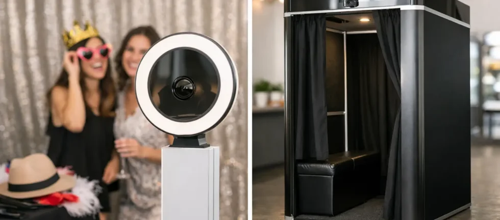 Open Air Versus Enclosed Booth: Which Fits?