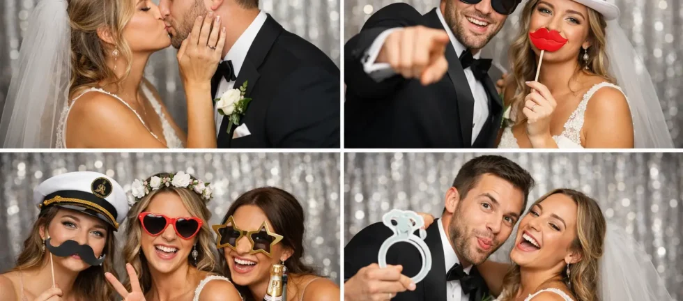 25 Best Wedding Photo Booth Poses to Try