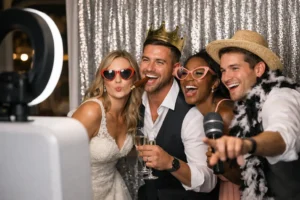 A Wedding Photo Booth Guest Engagement Example