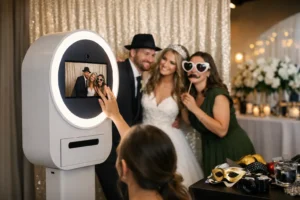 How Photo Booths Work at Weddings and Events