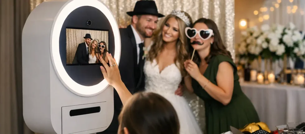 How Photo Booths Work at Weddings and Events